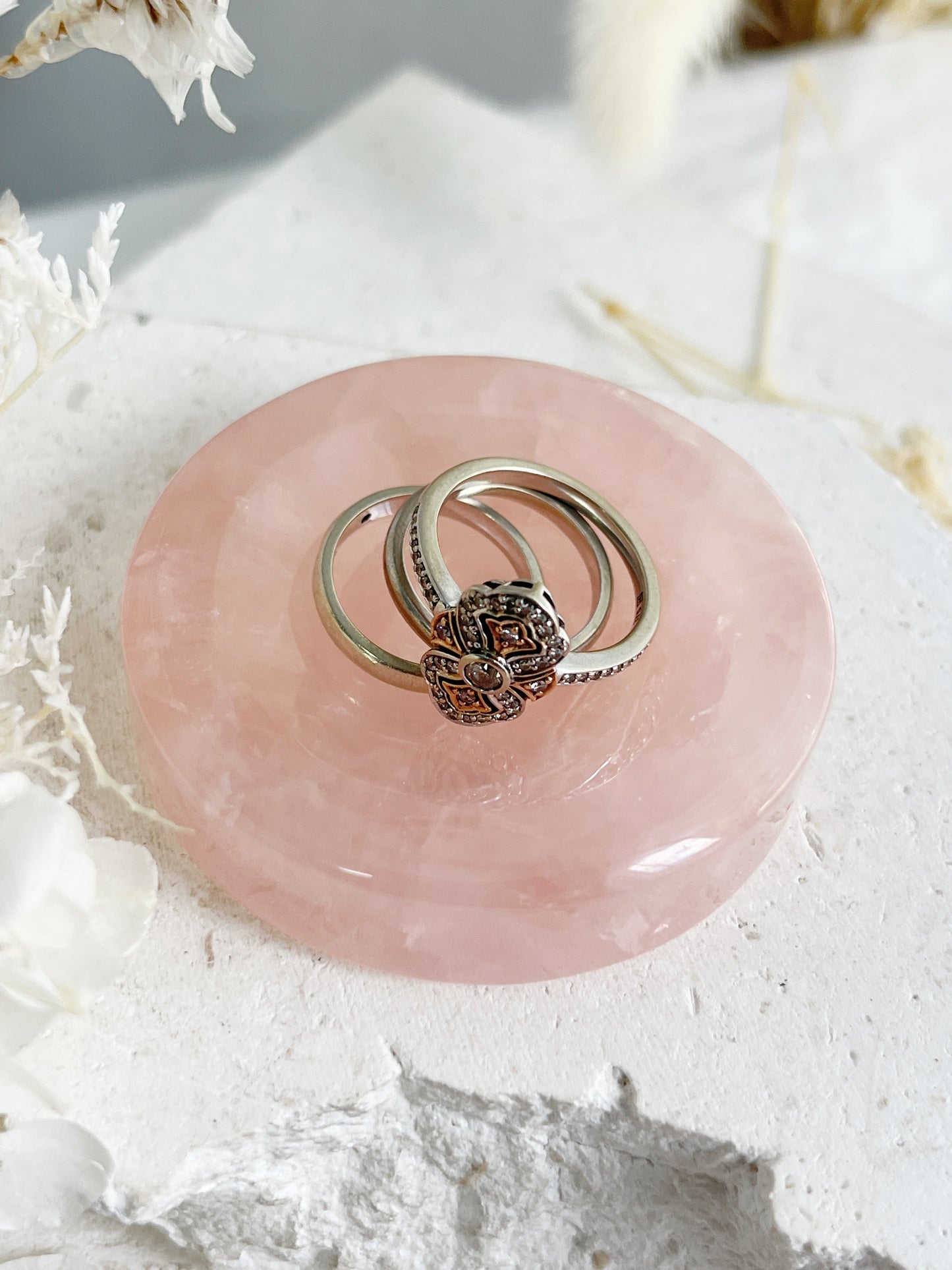 ROSE QUARTZ MINI DISH || 31773