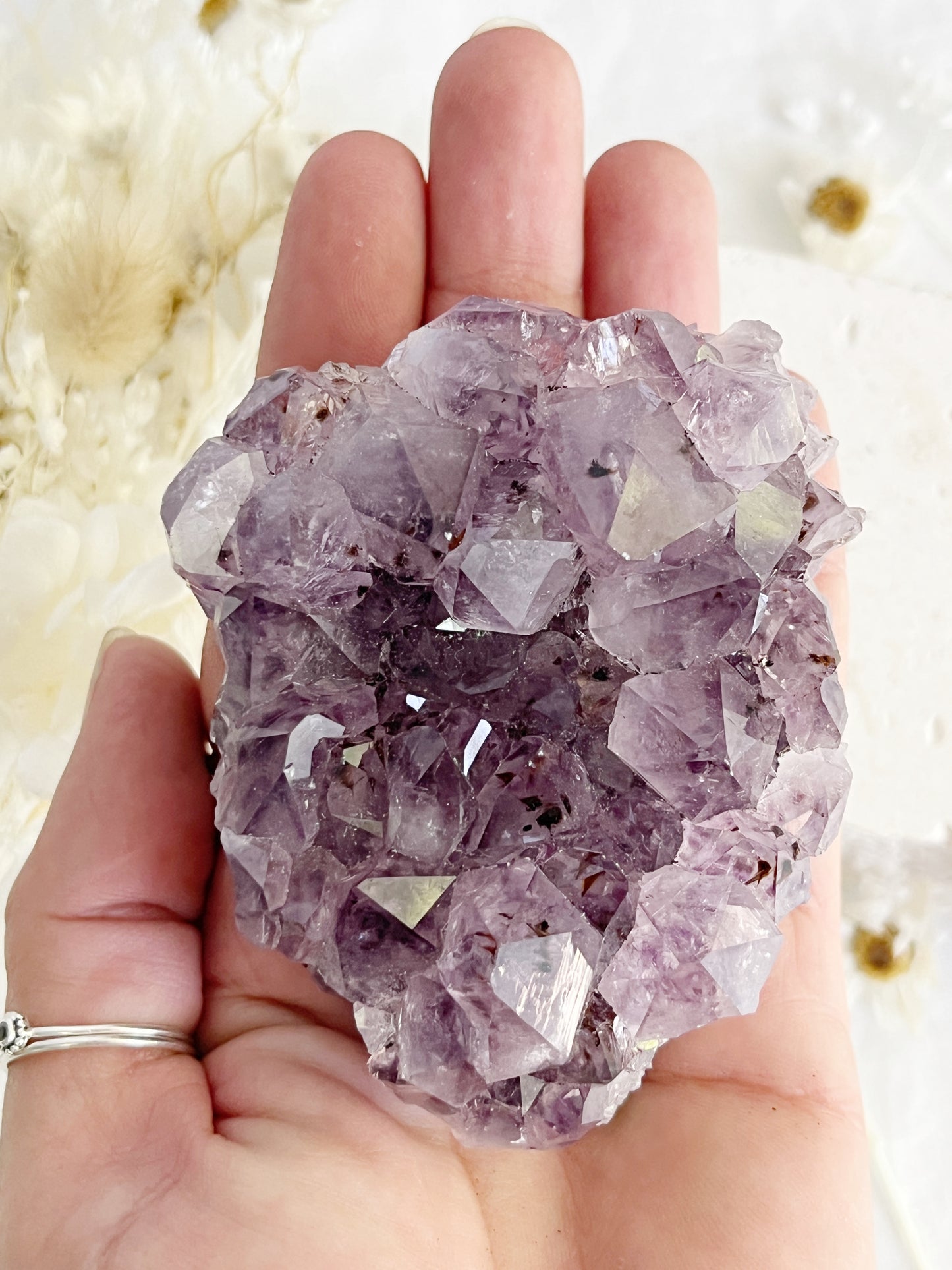 AMETHYST CLUSTER. STONED AND SAGED AUSTRALIA.