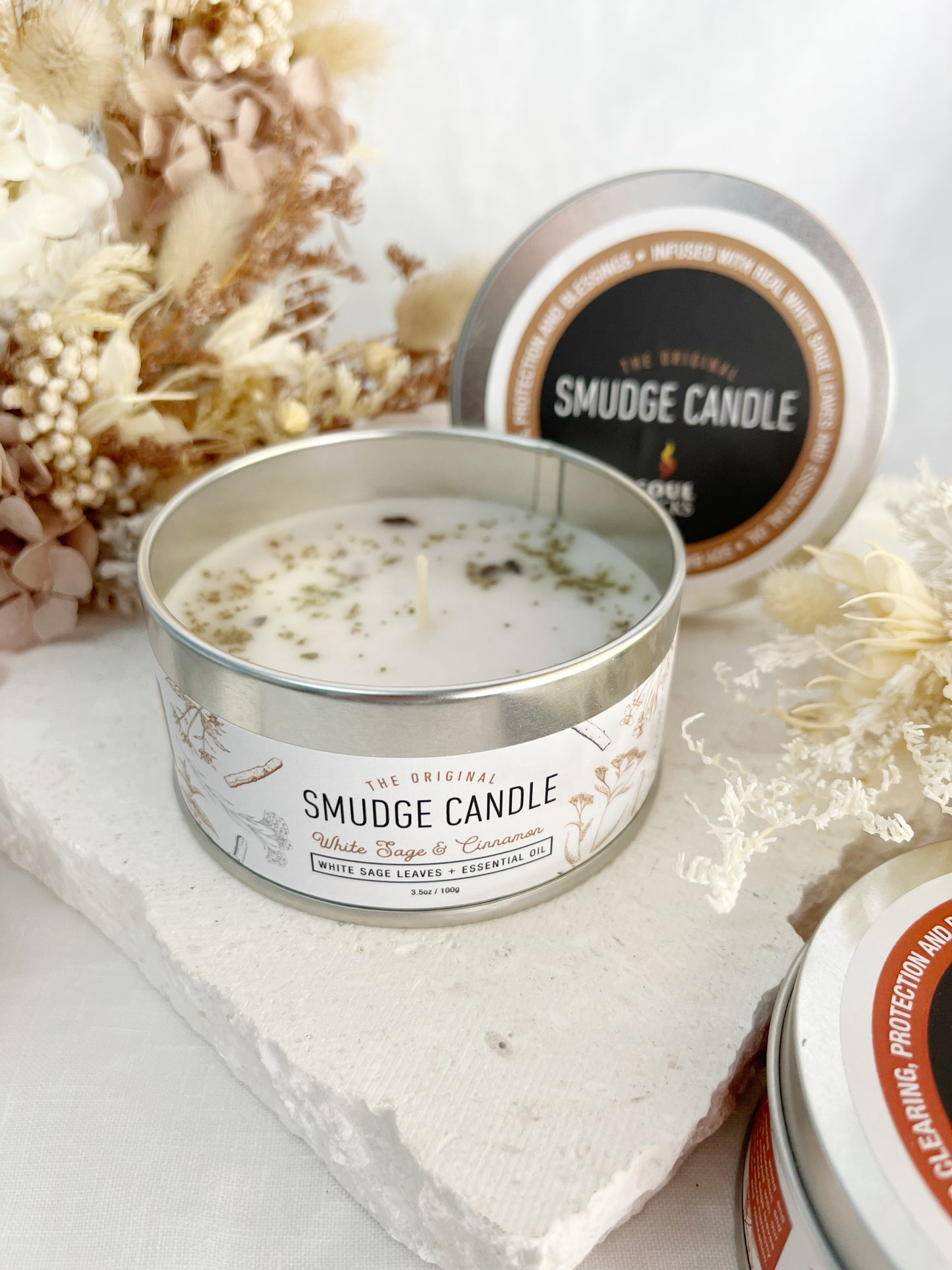 SMUDGE CANDLE | 100G TIN