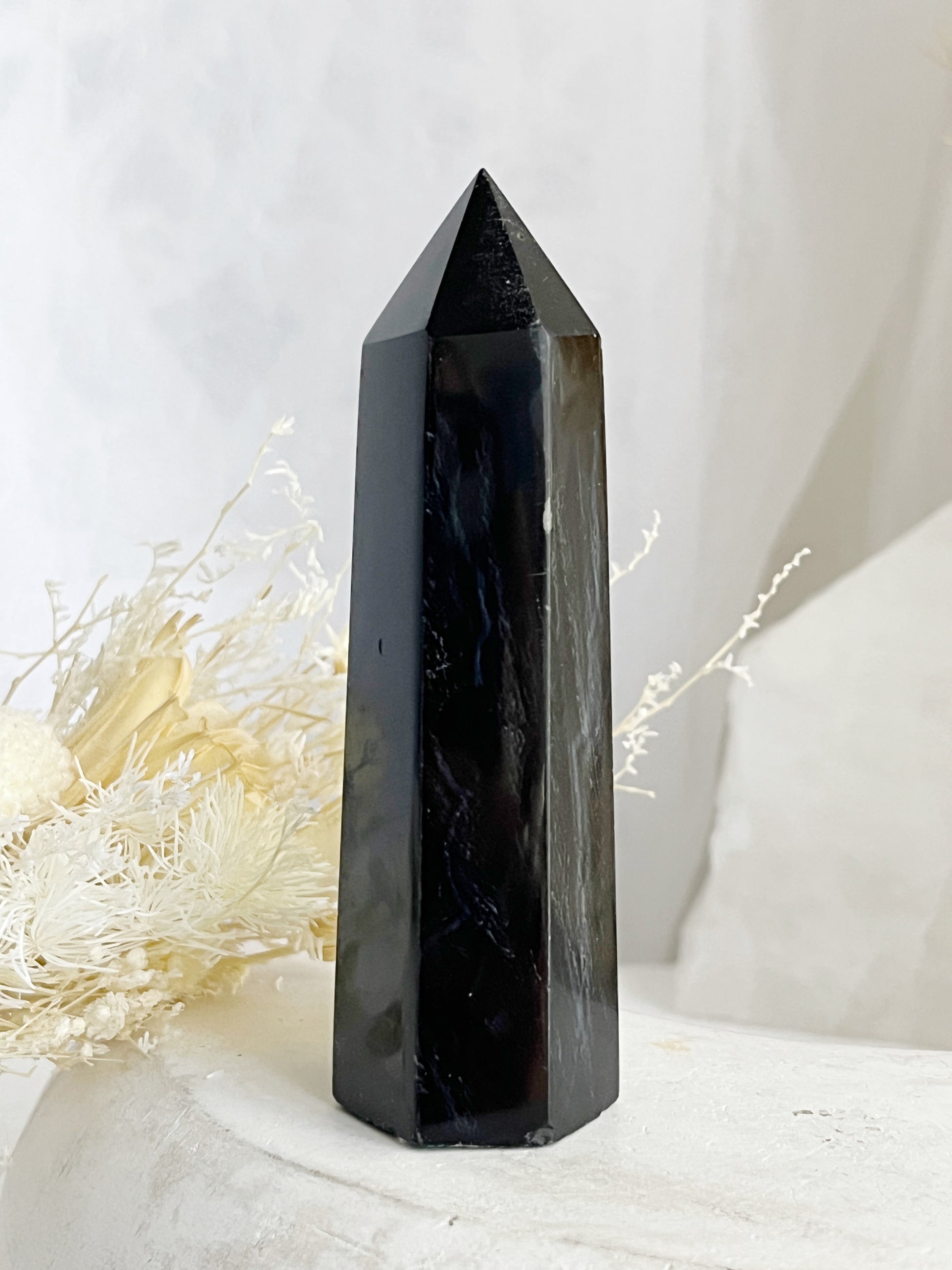 BLACK AGATE GENERATOR, STONED AND SAGED AUSTRALIA