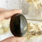 BLACK TOURMALINE PALMSTONE || 22034