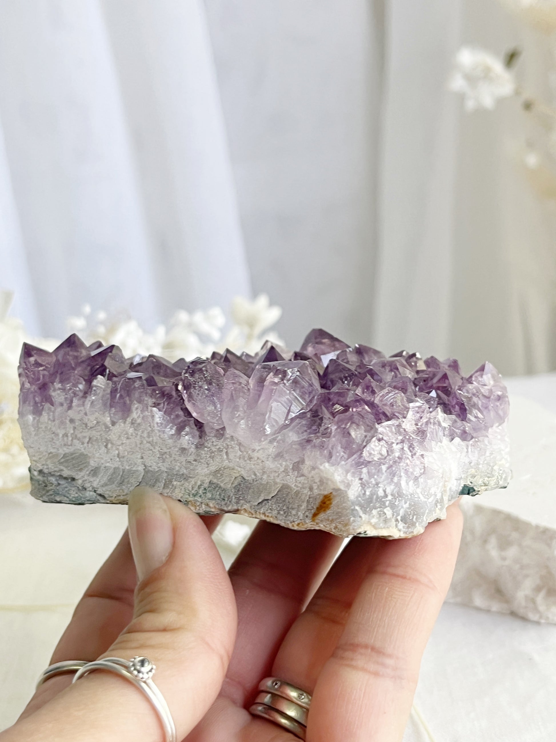 AMETHYST CLUSTER. STONED AND SAGED AUSTRALIA.