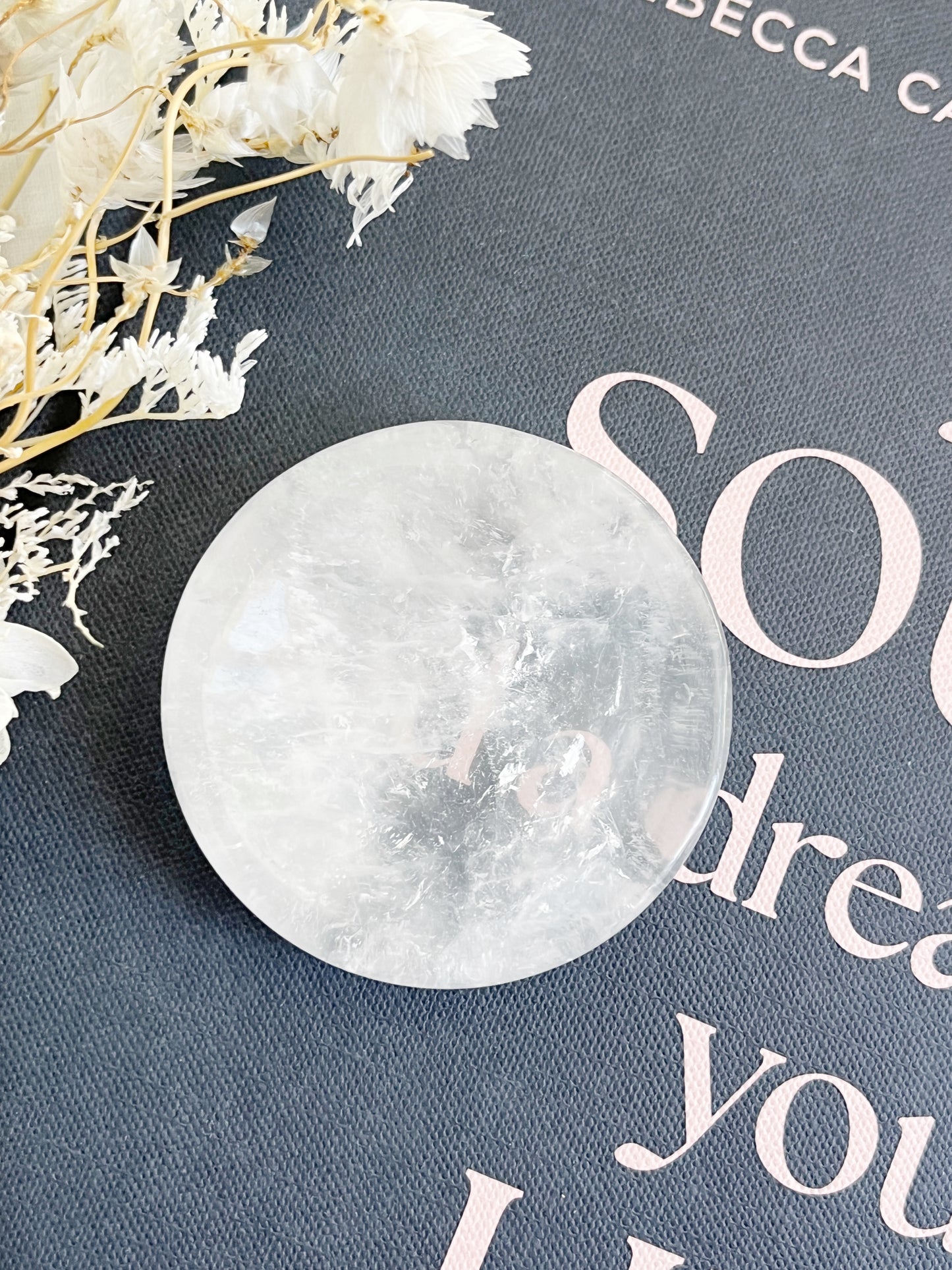 CLEAR QUARTZ MINI DISH || 31008