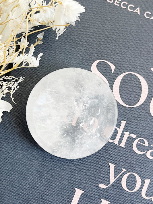 CLEAR QUARTZ MINI DISH || 31008