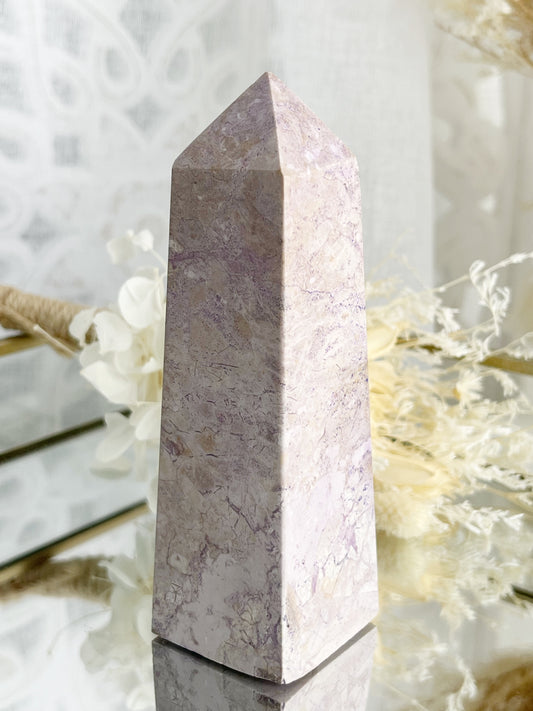 PHOSPHOSIDERITE OBELISK, STONED AND SAGED AUSTRALIA