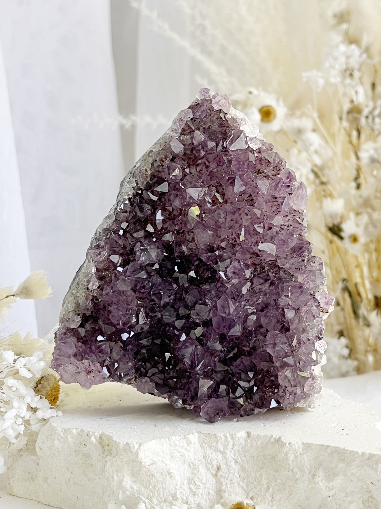 AMETHYST CLUSTER. STONED AND SAGED AUSTRALIA.