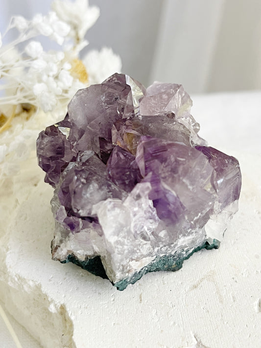 AMETHYST CLUSTER. STONED AND SAGED AUSTRALIA.