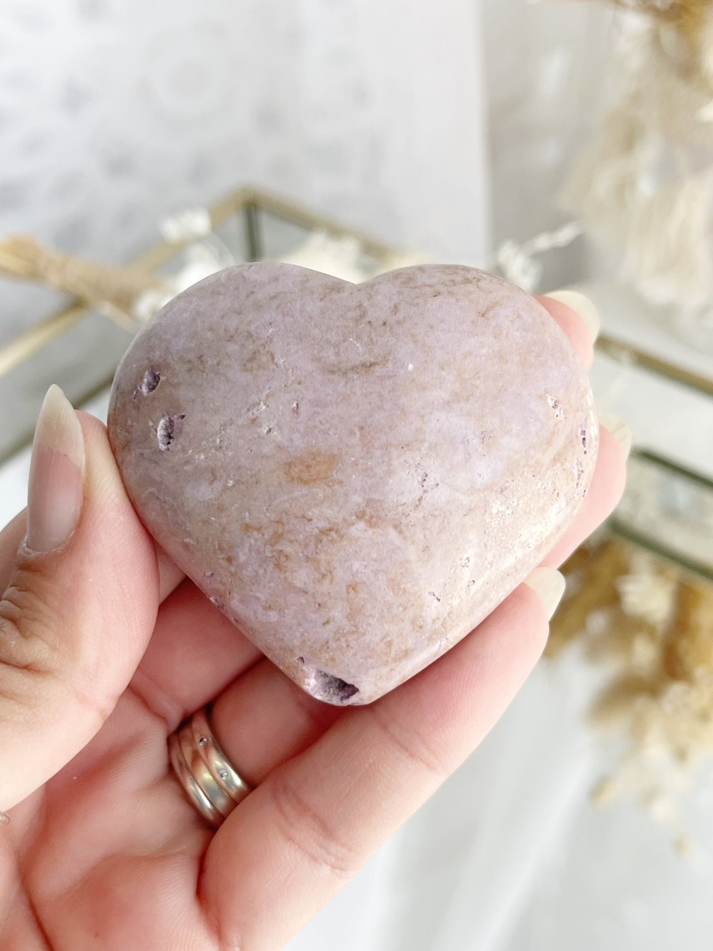 PHOSPHOSIDERITE HEART || 20737