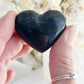 BLACK TOURMALINE, MINI HEART, 30952, STONED AND SAGED AUSTRALIA