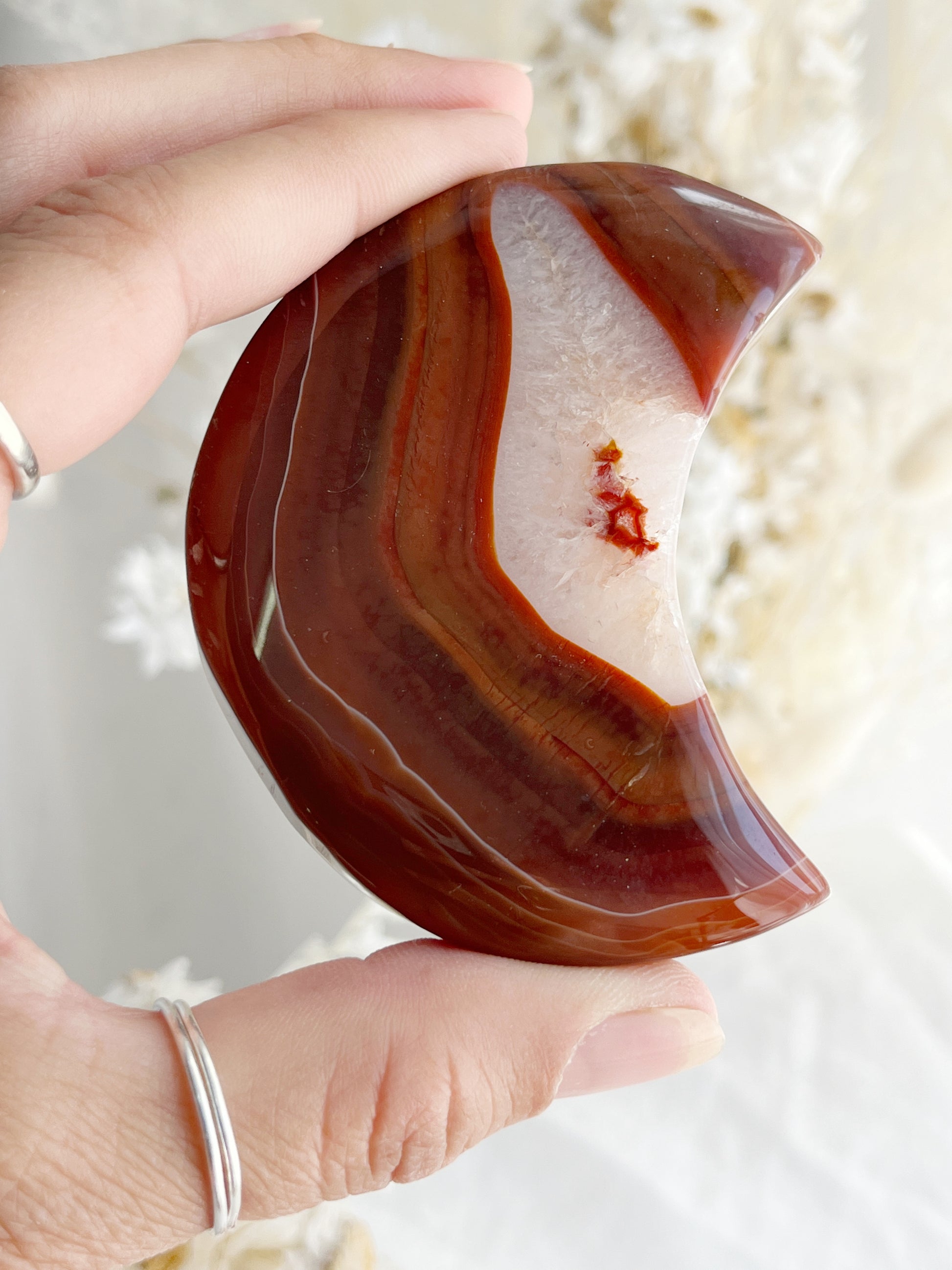 CARNELIAN MOON. STONED AND SAGED AUSTRALIA.