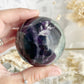 RAINBOW FLUORITE SPHERE || 20650