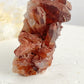 RED HEMATITE QUARTZ CLUSTER || 30685