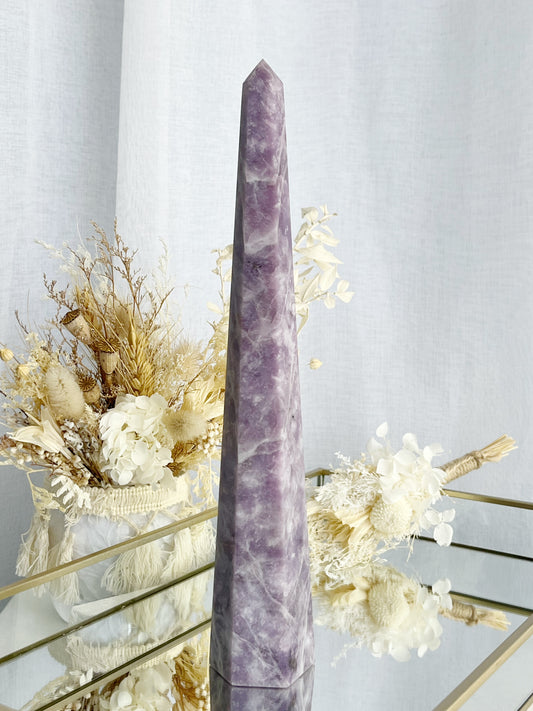 LEPIDOLITE TOWER, STONED AND SAGED AUSTRALIA