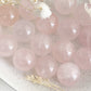 ROSE QUARTZ CRYSTAL SPHERE MINI BOWL TRAY TRINKET DISH AUSTRALIA SELF LOVE LOVE COMPASSION STONED AND SAGED 