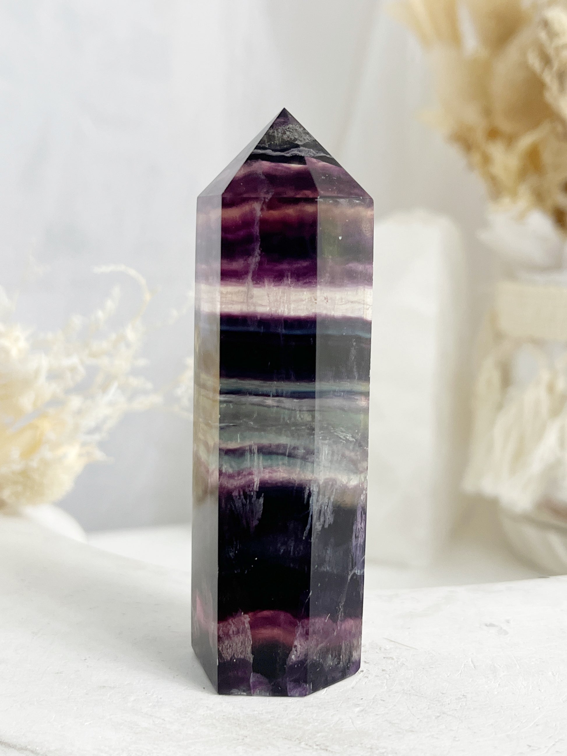 RAINBOW FLUORITE GENERATOR. STONED AND SAGED AUSTRALIA