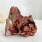 RED HEMATITE QUARTZ CLUSTER || 30690