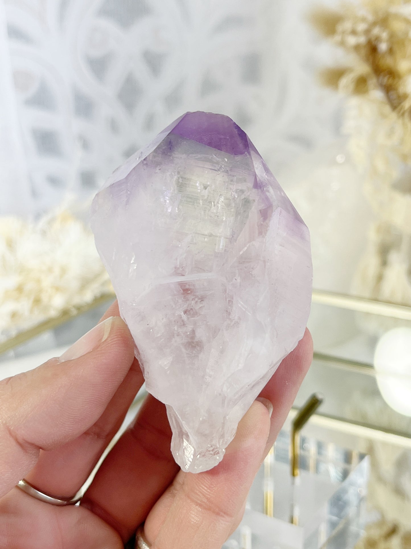 AMETHYST NATURAL POINT || 23014