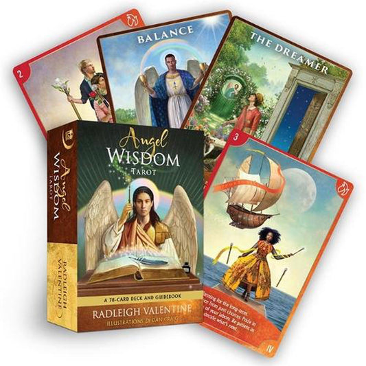 ANGEL WISDOM TAROT DECK || RADLEIGH VALENTINE