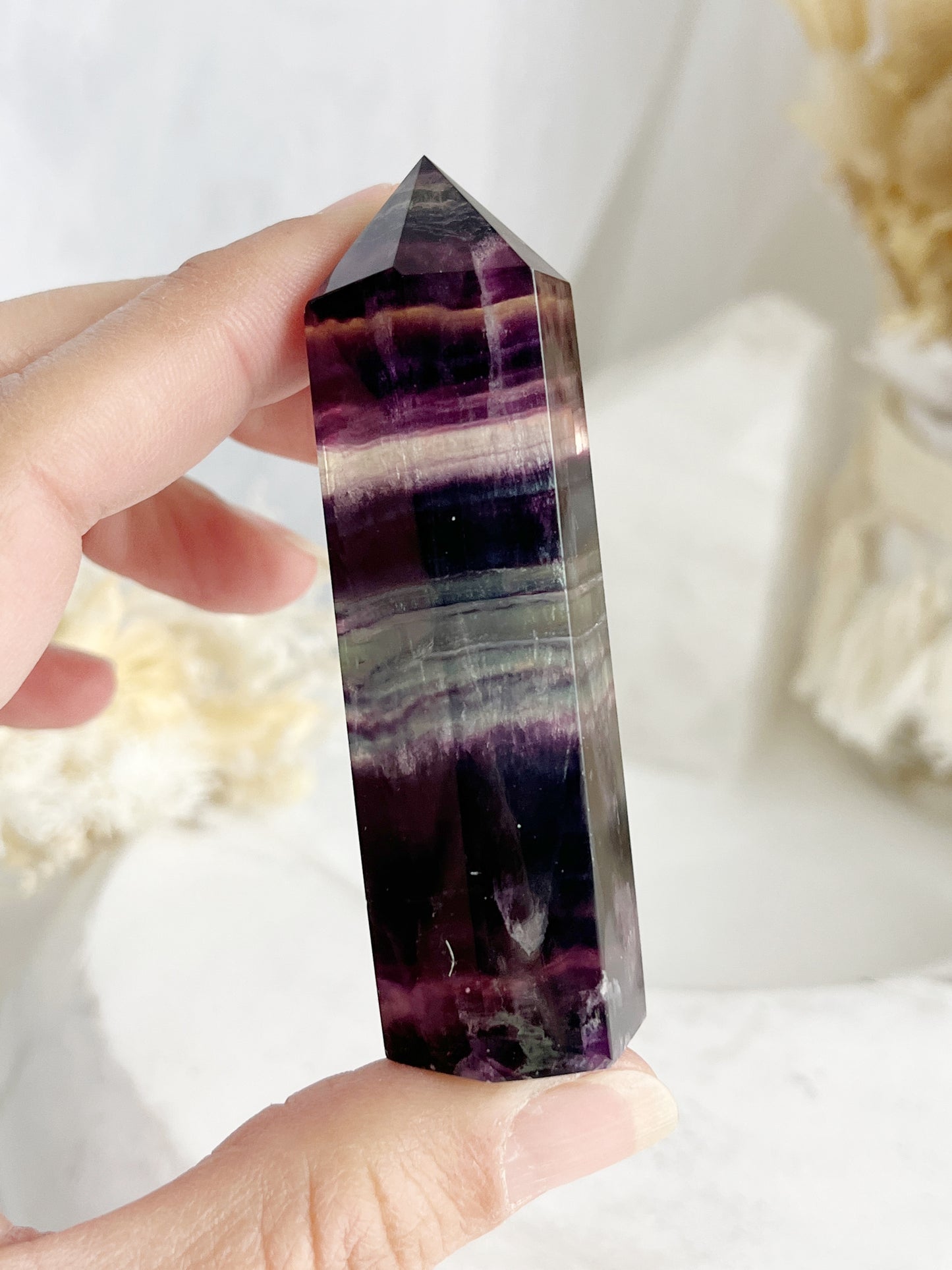 RAINBOW FLUORITE GENERATOR. STONED AND SAGED AUSTRALIA