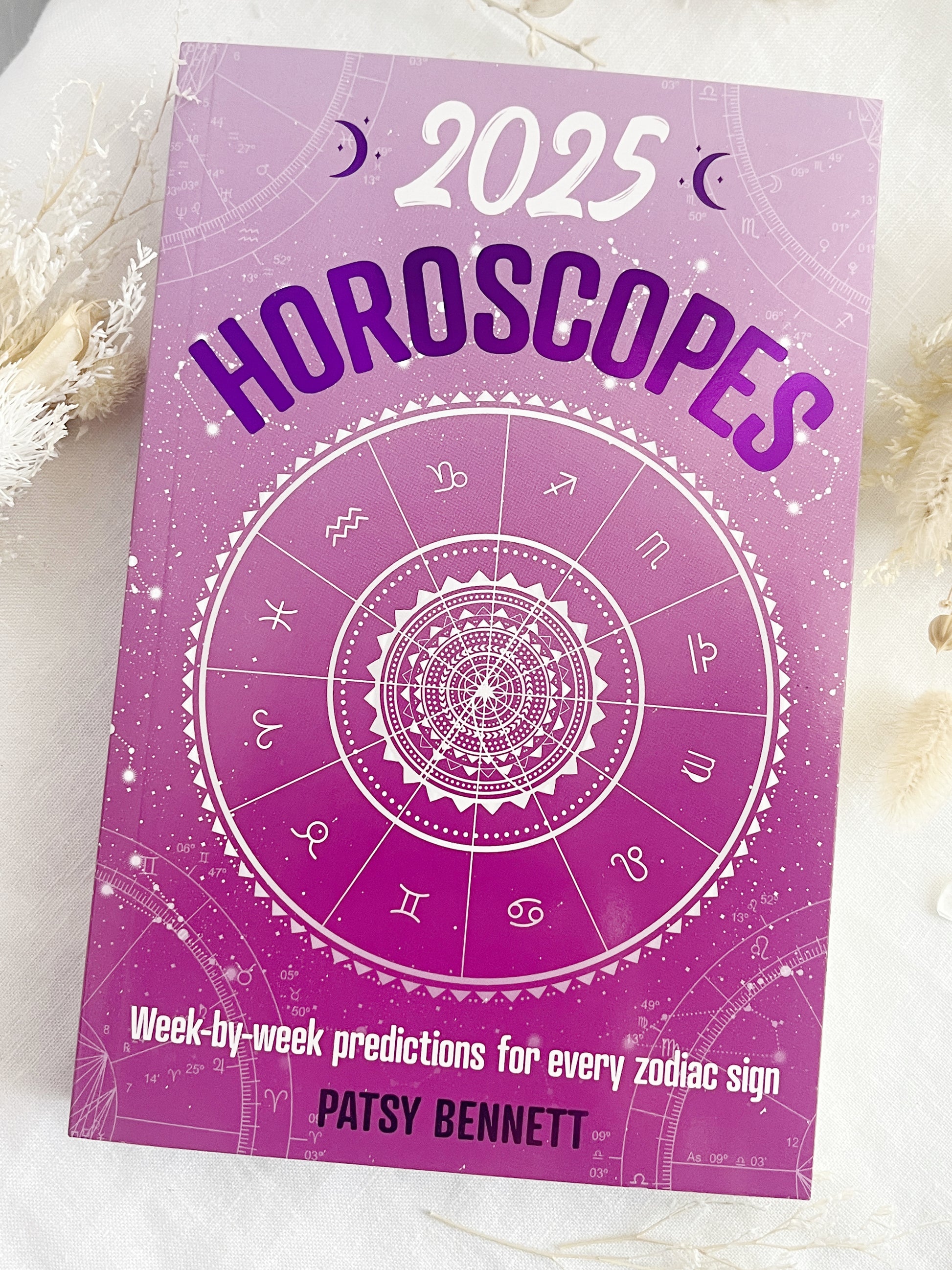 2025 HOROSCOPES BOOK PATSY BENNETT STONED AND SAGED AUSTRALIA
