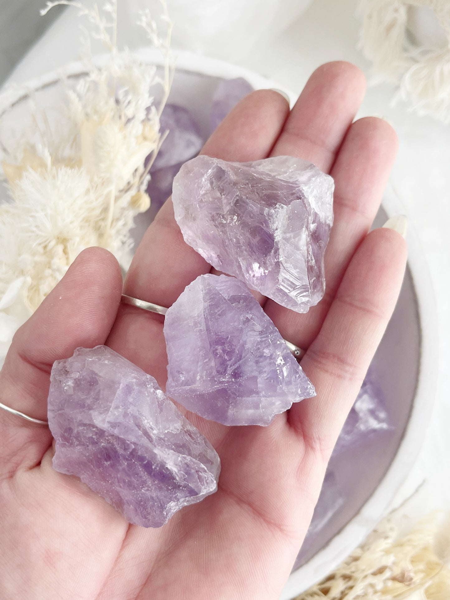 AMETHYST ROUGH || LIGHT INTUITIVELY CHOSEN