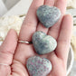 RUBY KYANITE WITH FUCHSITE MINI HEART || INTUITIVELY CHOSEN