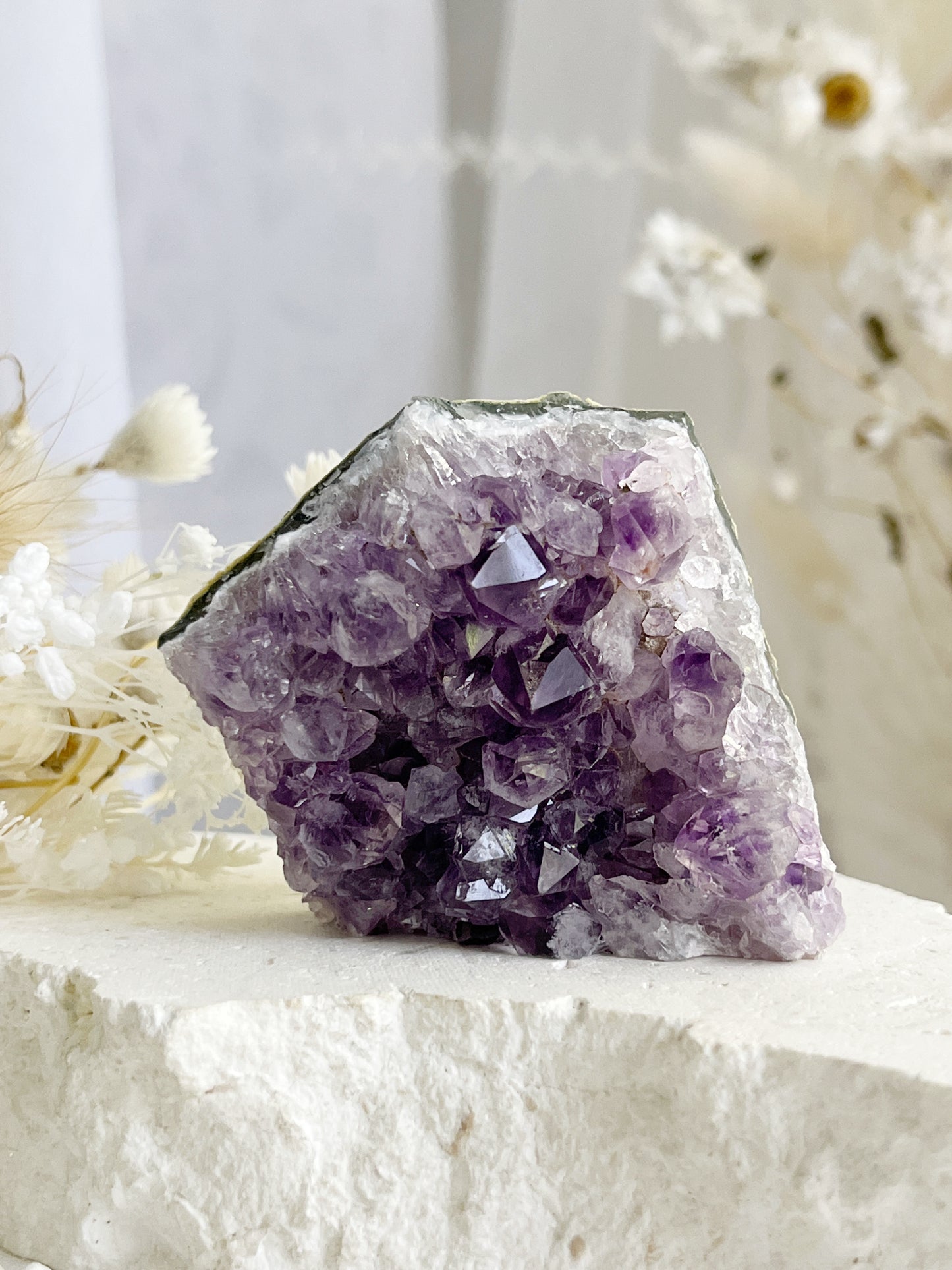 AMETHYST CLUSTER. STONED AND SAGED AUSTRALIA.