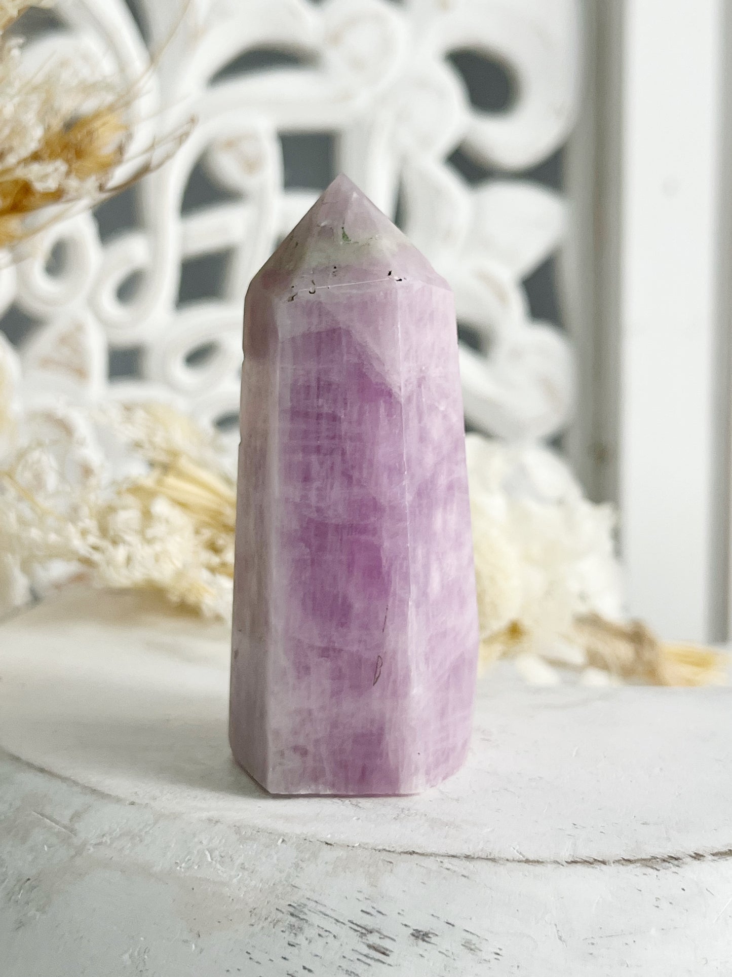 KUNZITE GENERATOR, STONED AND SAGED AUSTRALIA