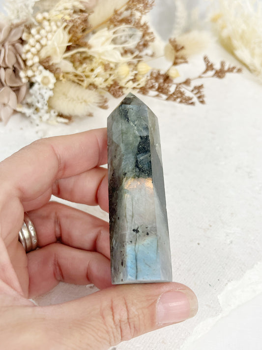 LABRADORITE GENERATOR, STONED AND SAGED AUSTRALIA