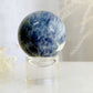 BLUE KYANITE SPHERE STONED AND SAGED AUSTRALIA