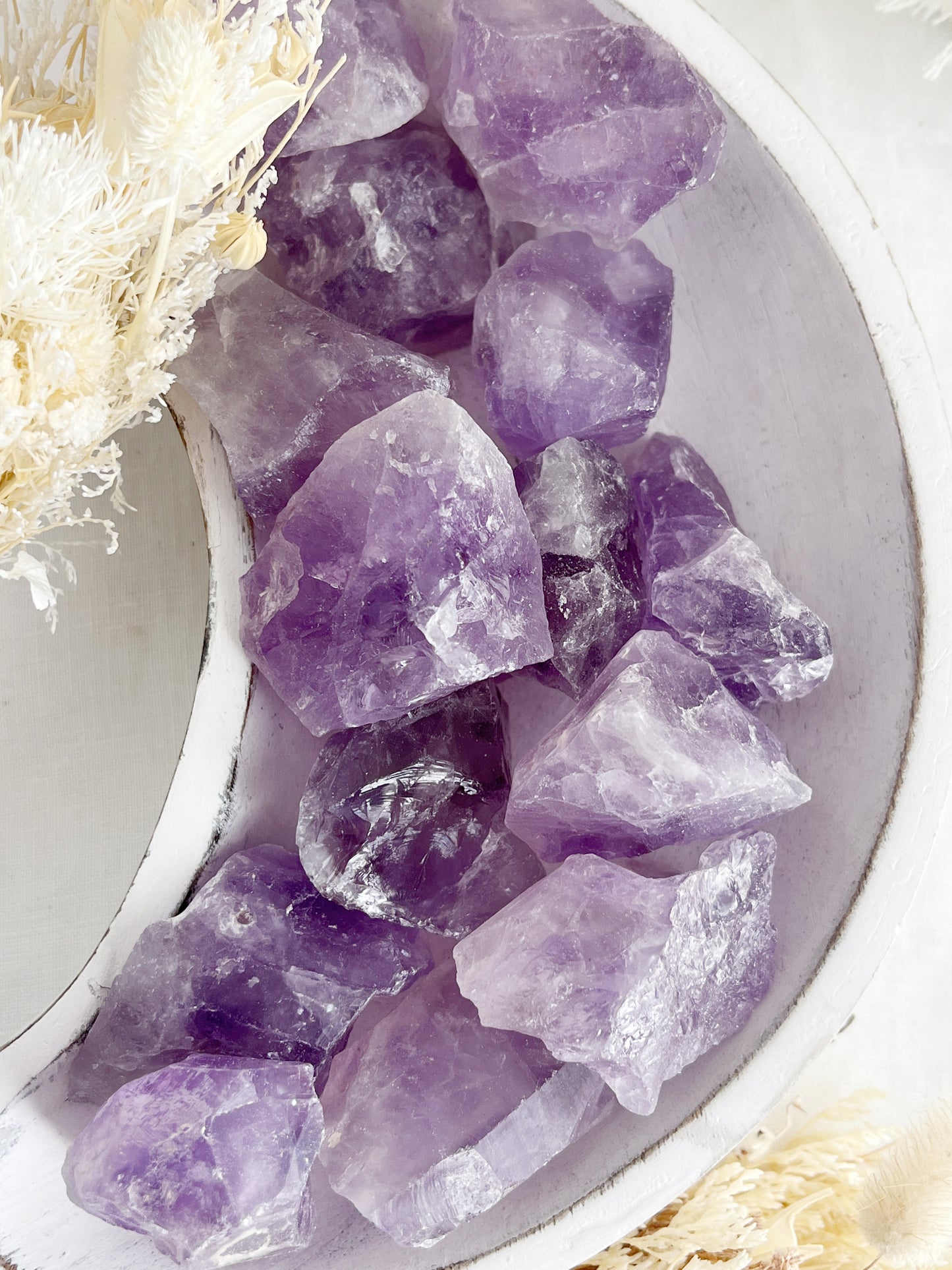 Amethyst natural raw rough stone, Crystals Australia