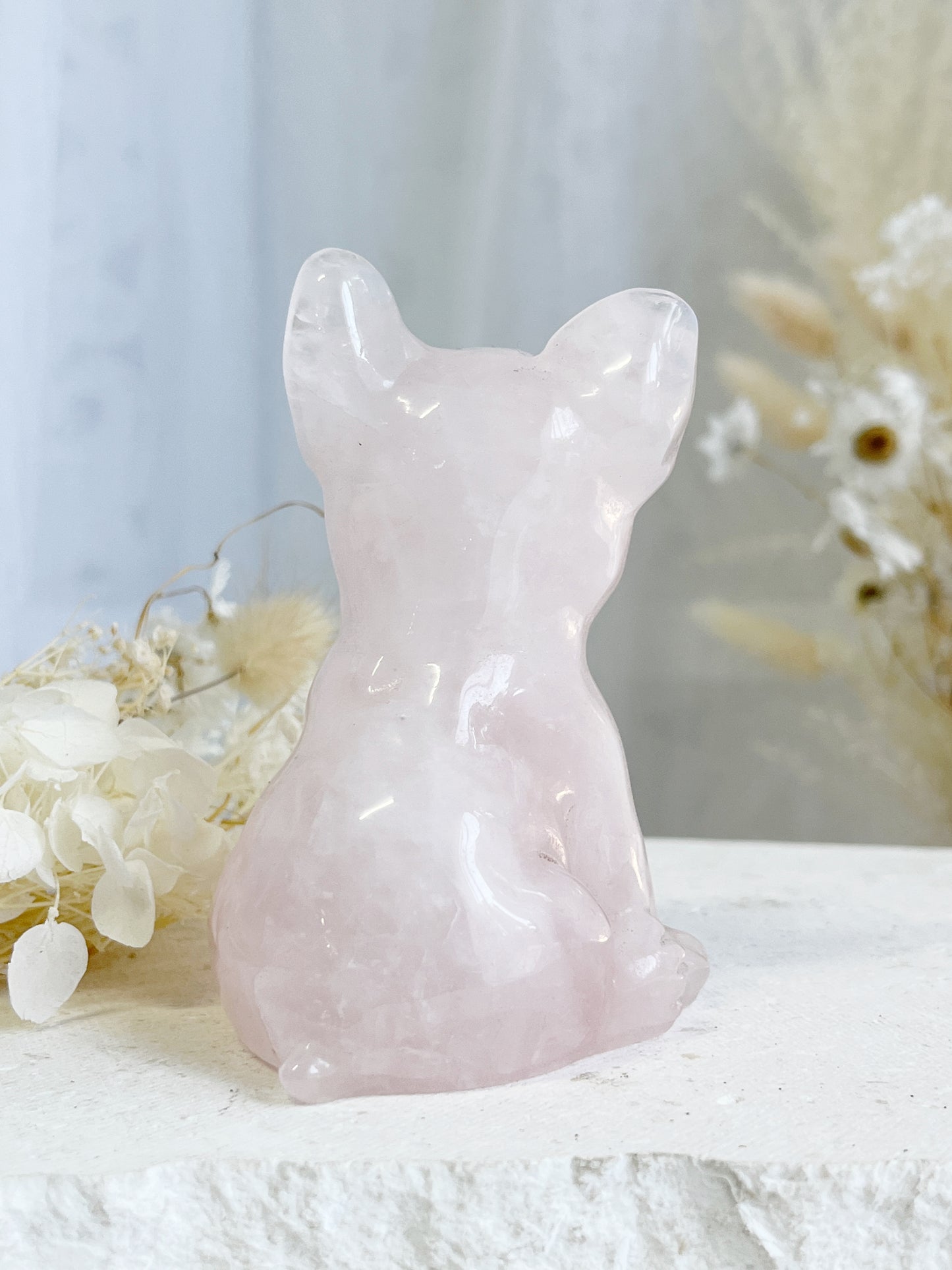 ROSE QUARTZ FRENCHIE || 31448