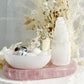 ROSE QUARTZ CRYSTAL BOWL TRAY TRINKET DISH AUSTRALIA SELF LOVE LOVE COMPASSION STONED AND SAGED 