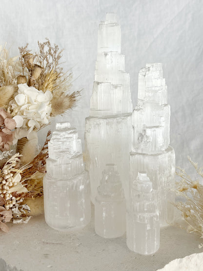 SELENITE TOWER, STONED AND SAGED AUSTRALIA