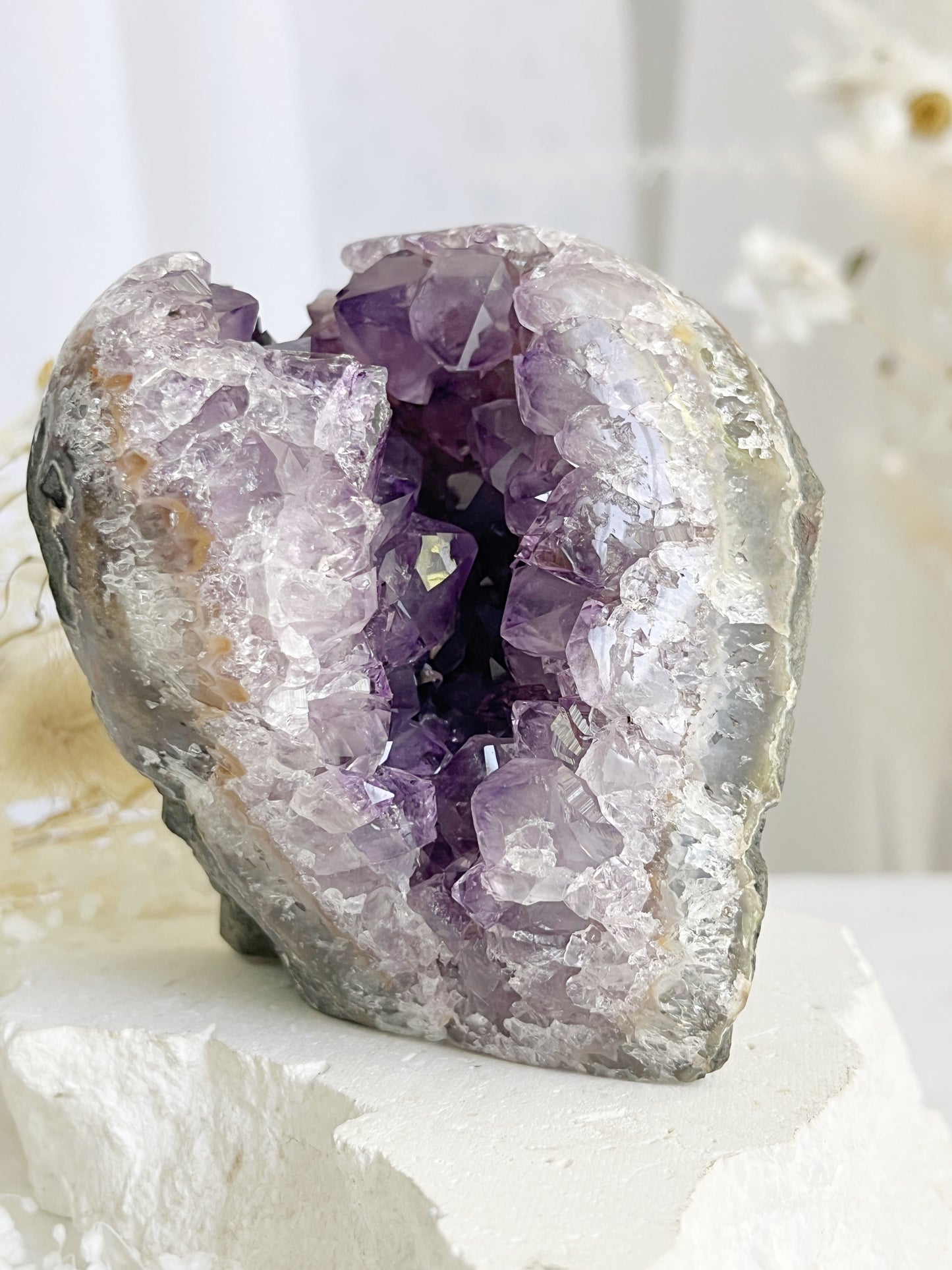 AMETHYST CLUSTER, 30946, STONED AND SAGED AUSTRALIA