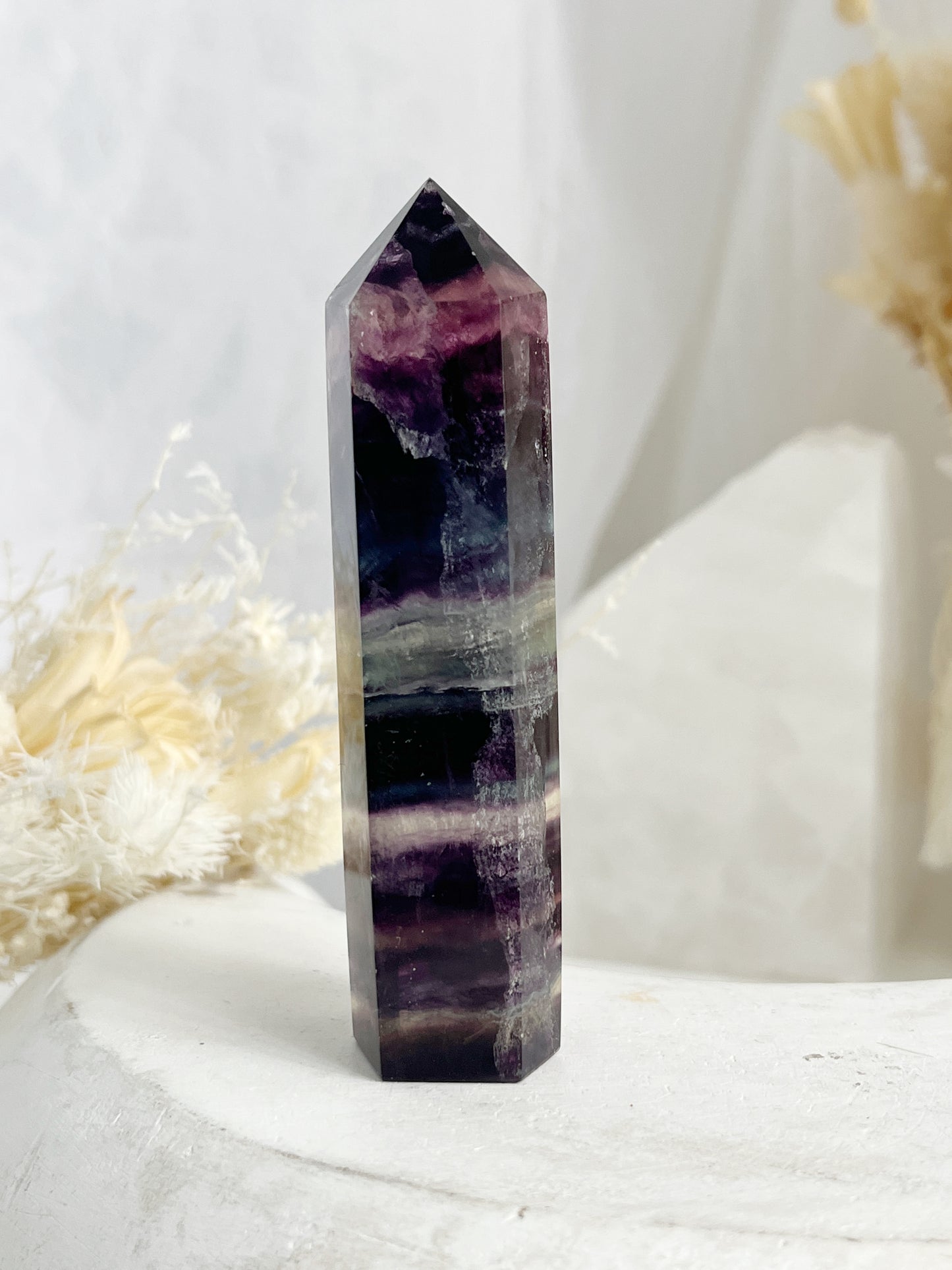 RAINBOW FLUORITE GENERATOR. STONED AND SAGED AUSTRALIA