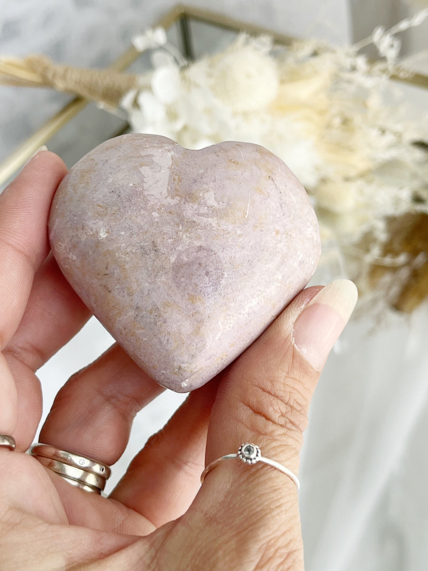 PHOSPHOSIDERITE HEART || 20739