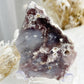 PURPLE CHALCEDONY || SEMI POLISHED 31557