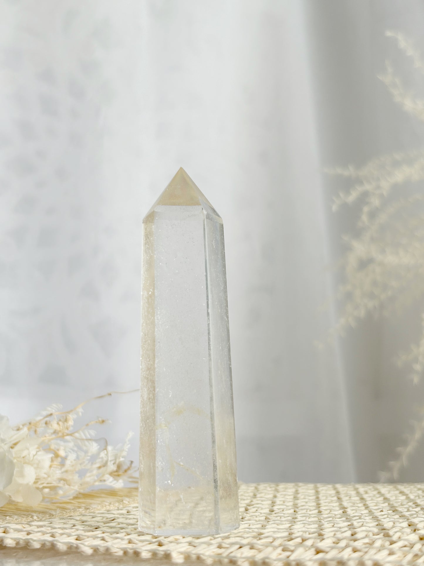 CLEAR QUARTZ GENERATOR STONED AND SAGED AUSTRALIA