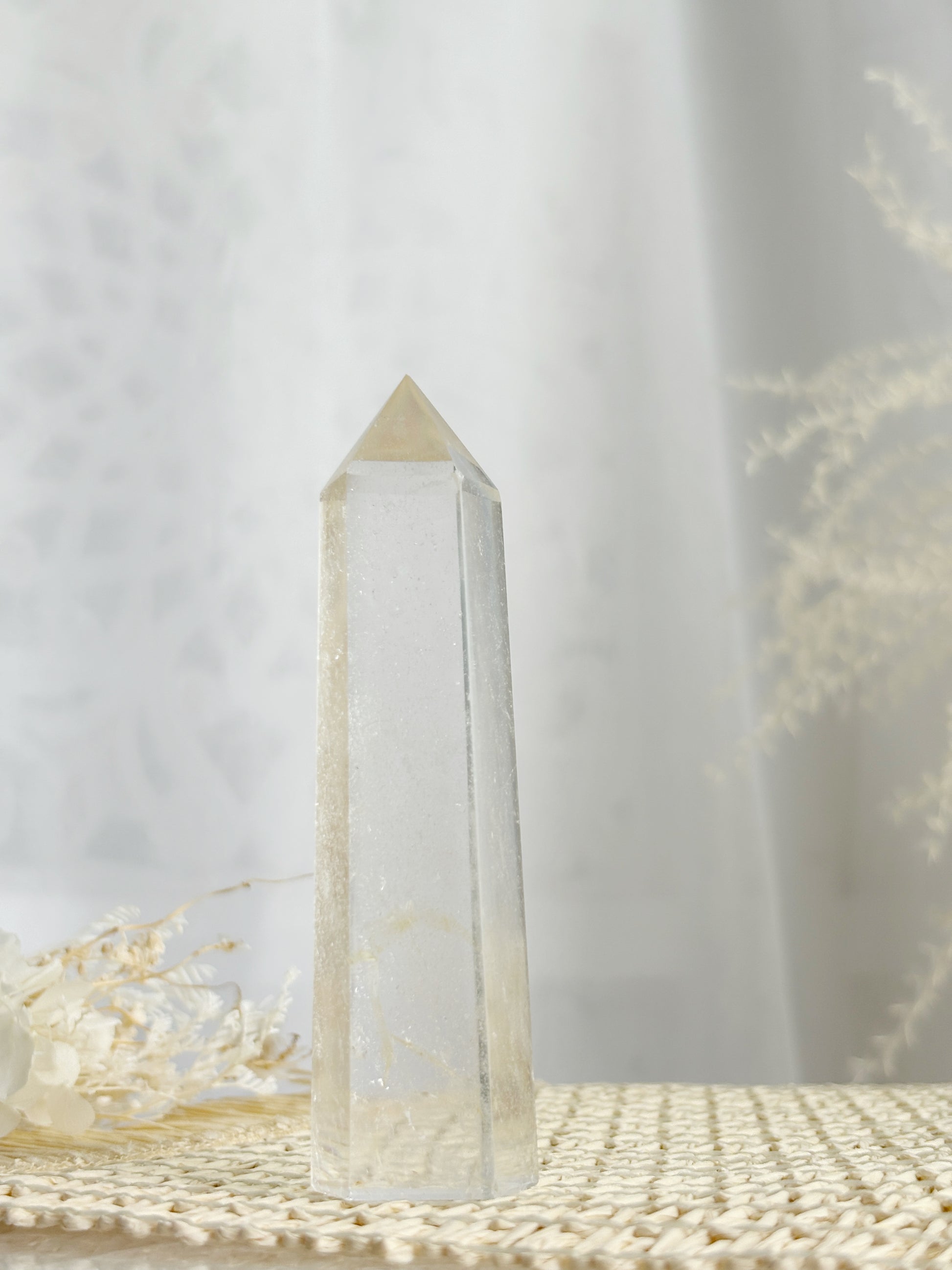 CLEAR QUARTZ GENERATOR STONED AND SAGED AUSTRALIA