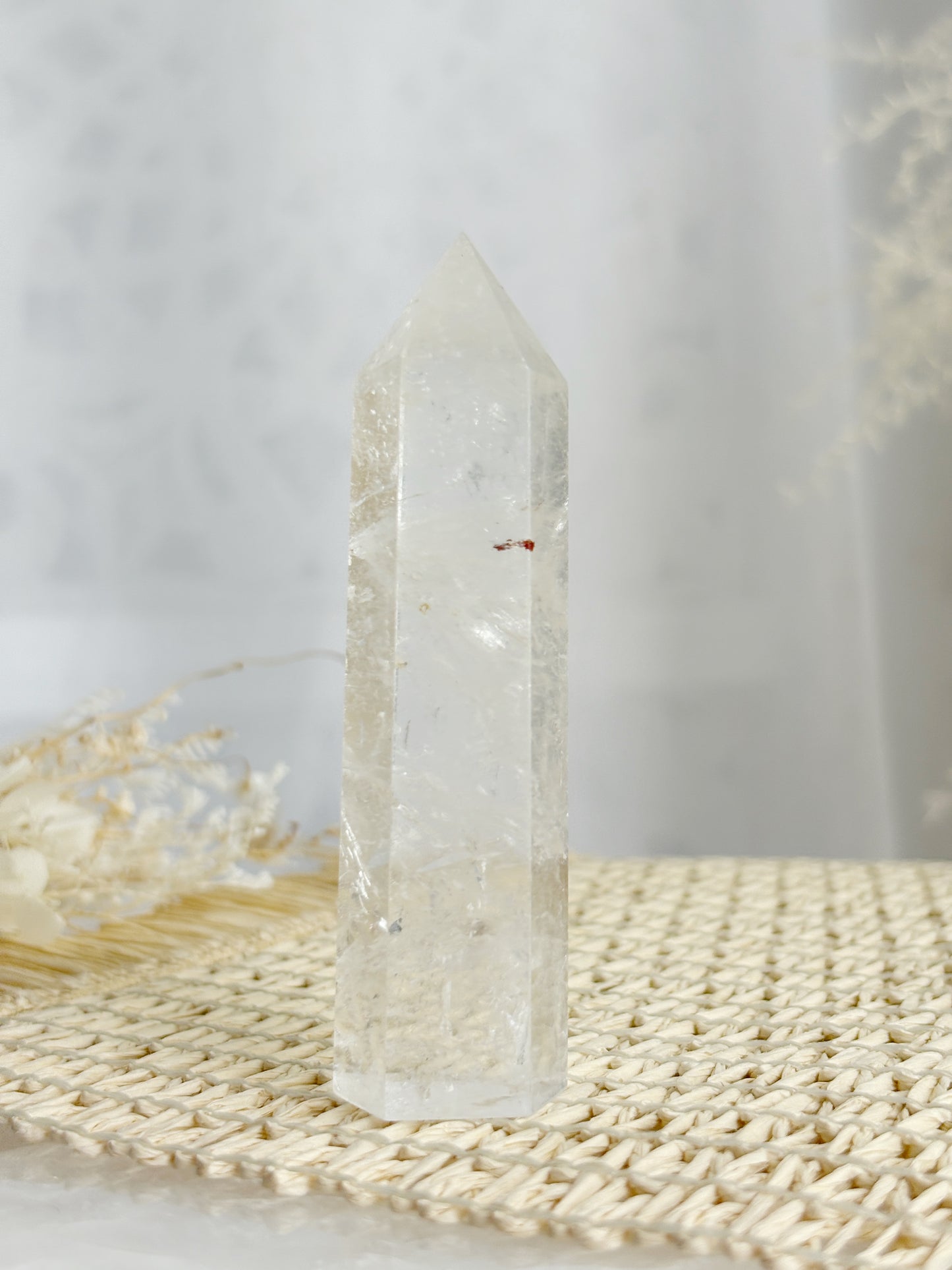 CLEAR QUARTZ GENERATOR STONED AND SAGED AUSTRALIA