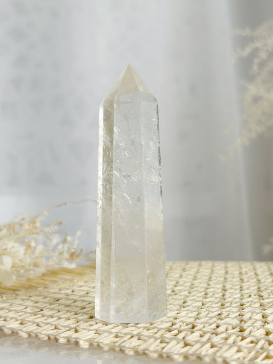 CLEAR QUARTZ GENERATOR STONED AND SAGED AUSTRALIA