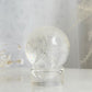 CLEAR QUARTZ SPHERE STONED AND SAGED AUSTRALIA