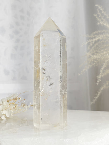 CLEAR QUARTZ GENERATOR STONED AND SAGED AUSTRALIA