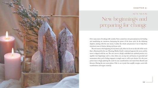 CRYSTAL RITUALS BY THE MOON|| LEAH SHOMAN