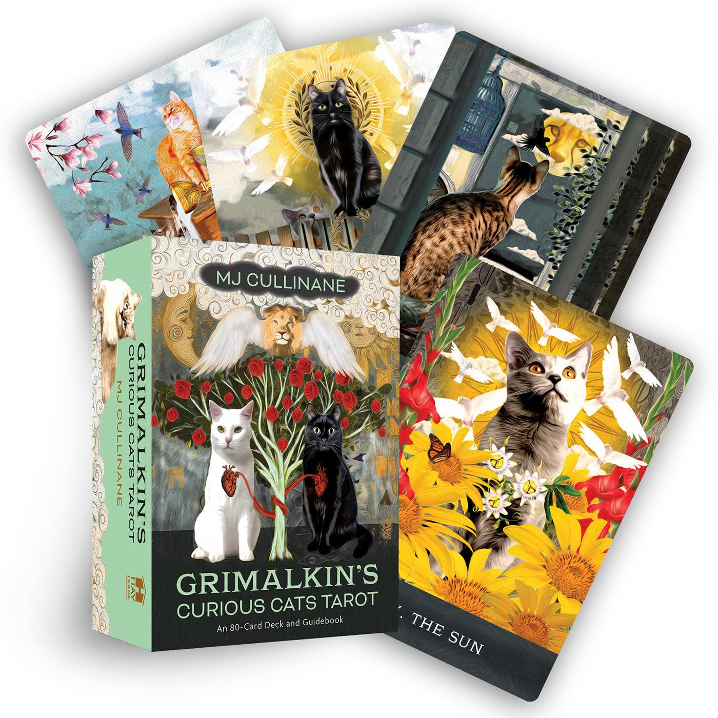 GRIMALKIN'S CURIOUS CATS TAROT DECK || MJ CULLINANE