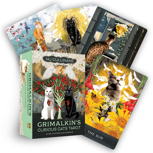 GRIMALKIN'S CURIOUS CATS TAROT DECK || MJ CULLINANE