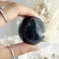 BLACK TOURMALINE SPHERE, 31045, STONED AND SAGED AUSTRALIA