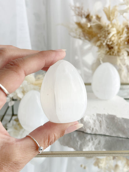 Selenite Egg, Crystal Shop Australia