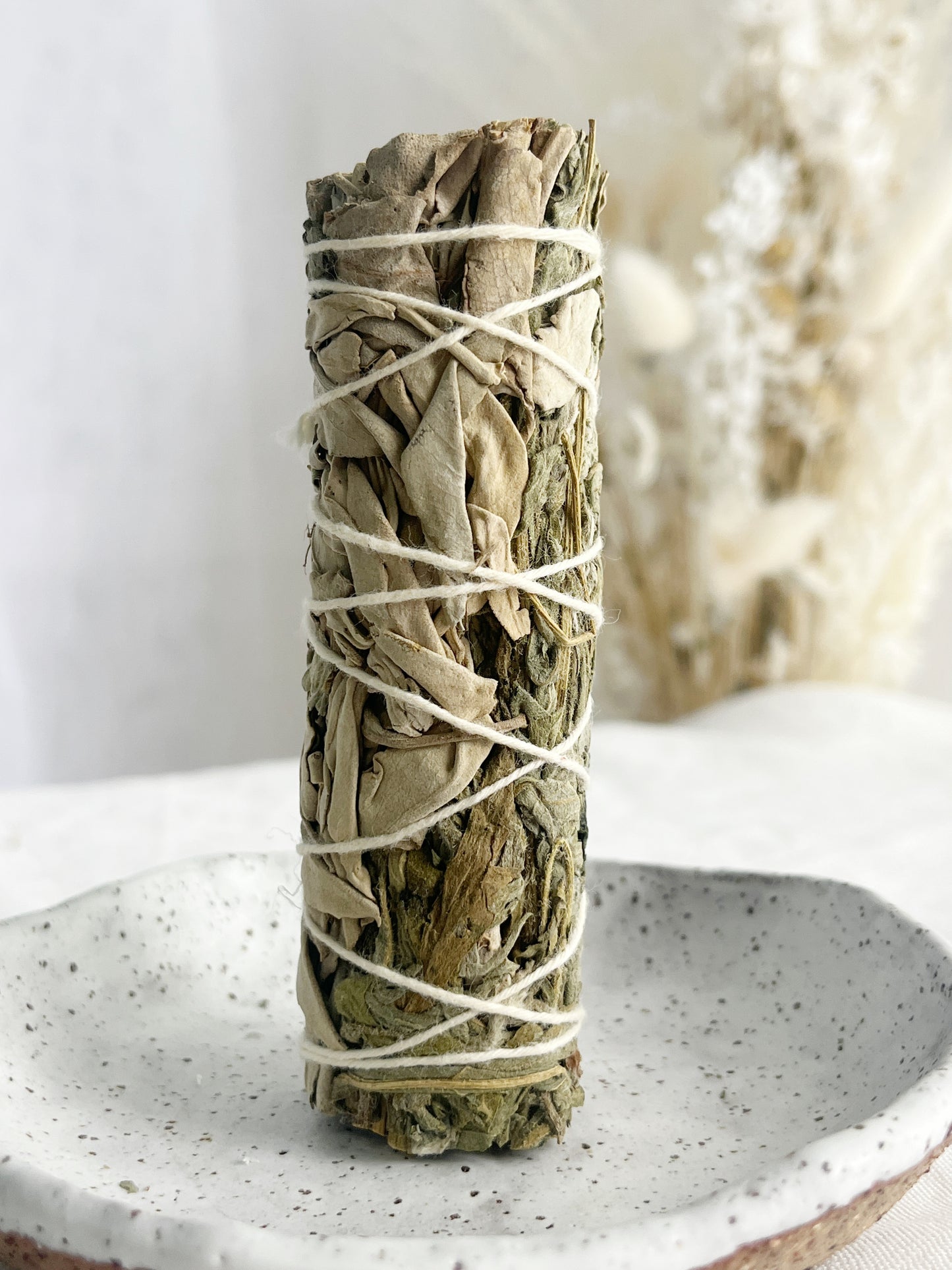 MUGWORT + WHITE SAGE || SMUDGE STICK